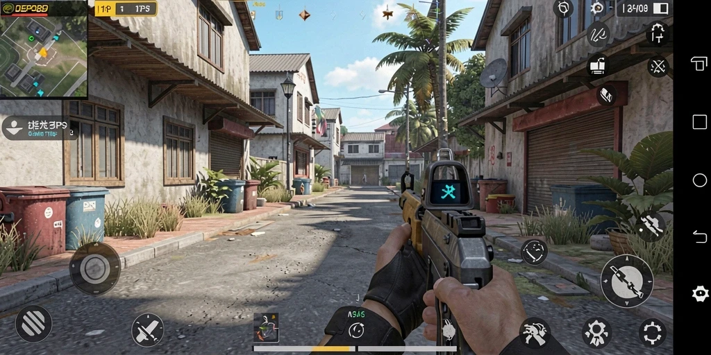 Screenshot gameplay DEPO89 menampilkan pertarungan yang intens dan mendebarkan.