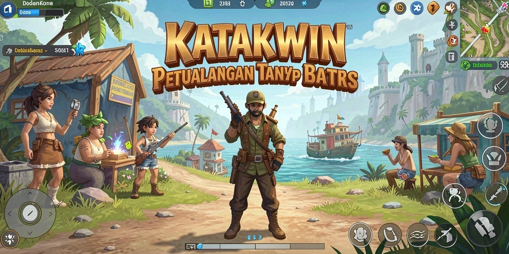 Screenshot gameplay Open World yang memperlihatkan eksplorasi yang menarik.