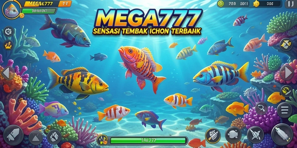 Gameplay seru MEGA777 Tembak Ikan dengan grafis menawan.